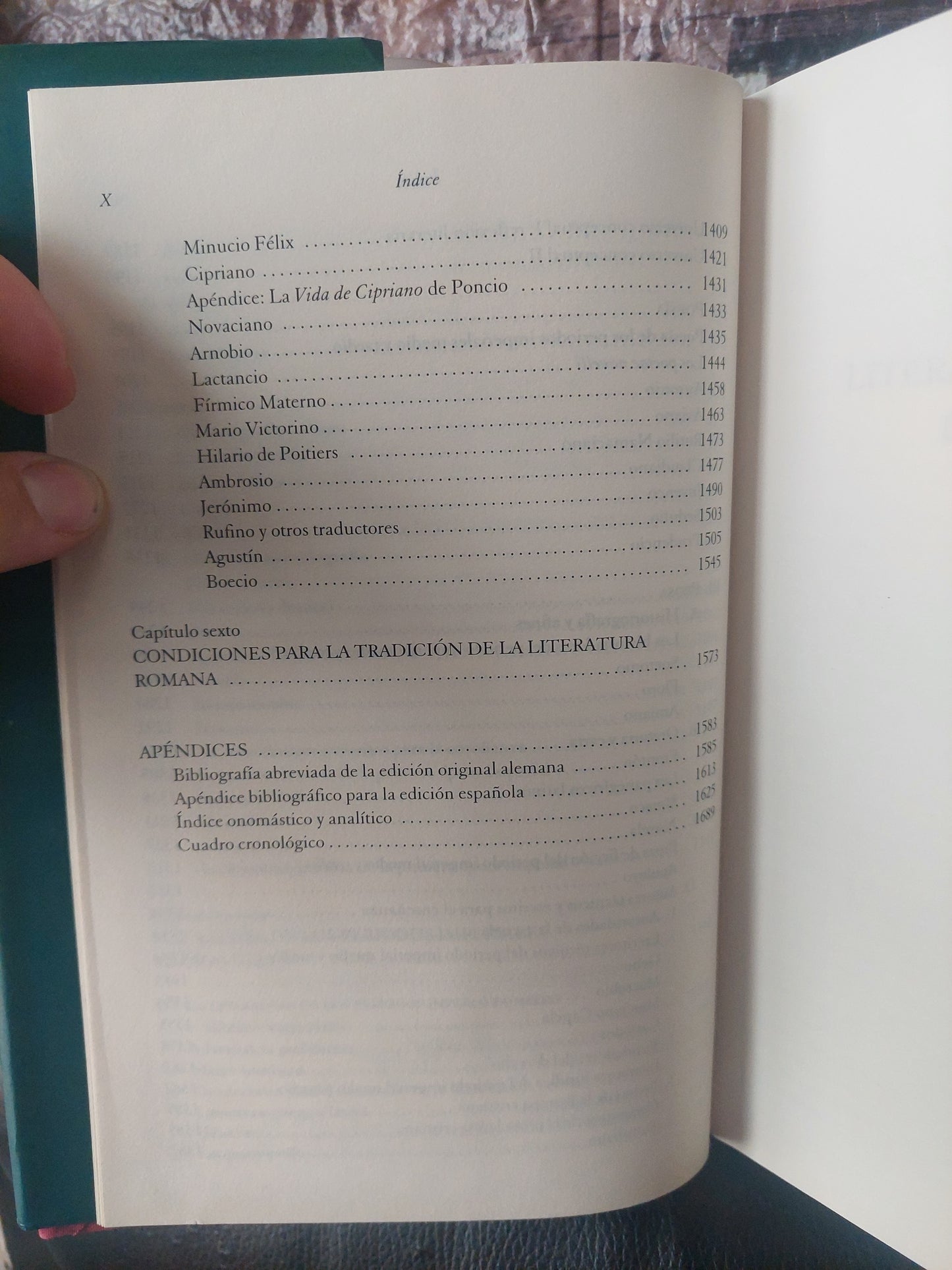 Historia de la literatura romana volumen II - Michael von Albrecht