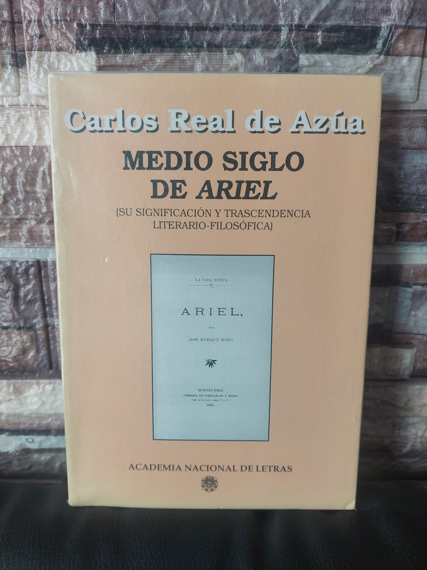 Medio siglo de "Ariel" - Carlos Real de Azúa