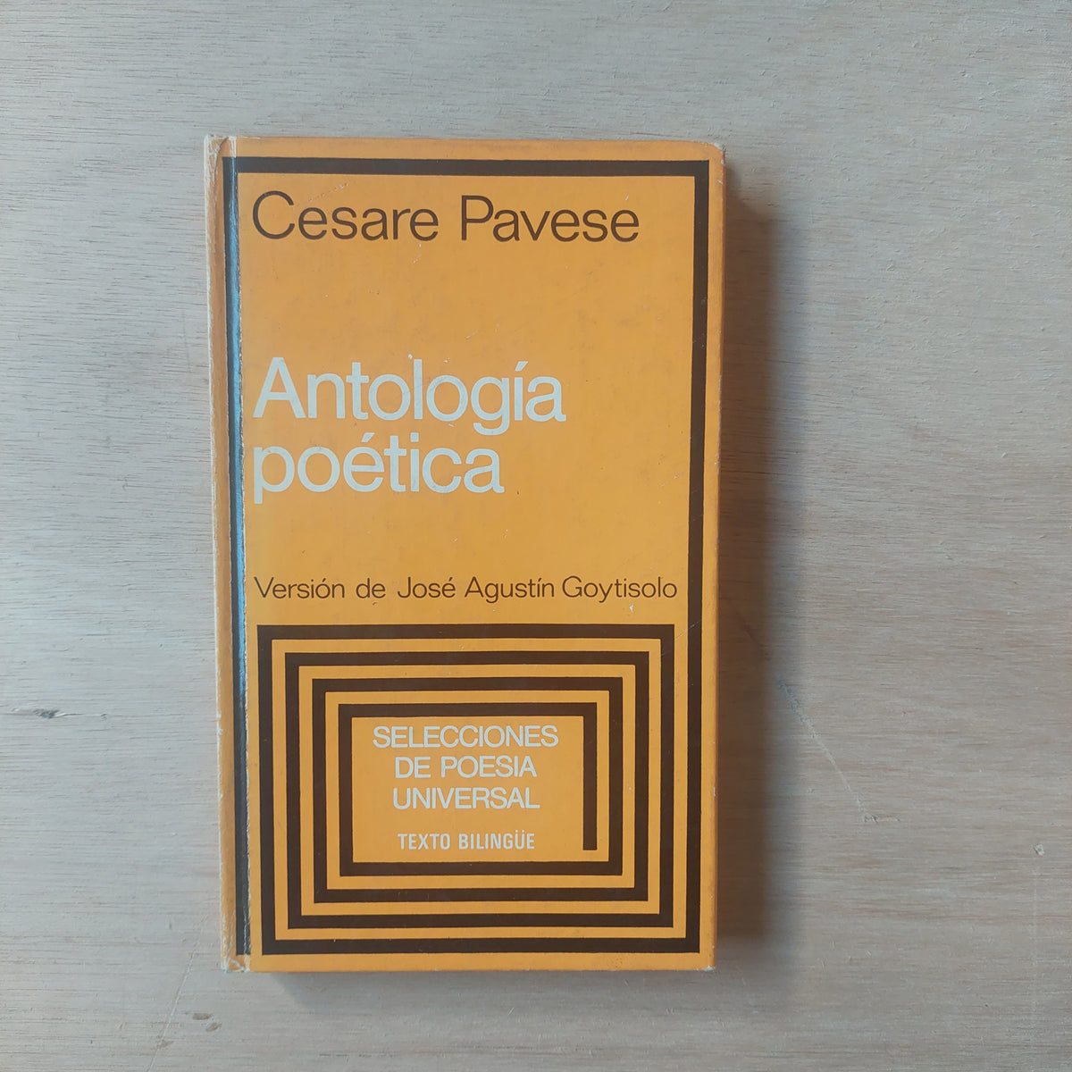 Antología poética - Cesare Pavese. Edición bilingue