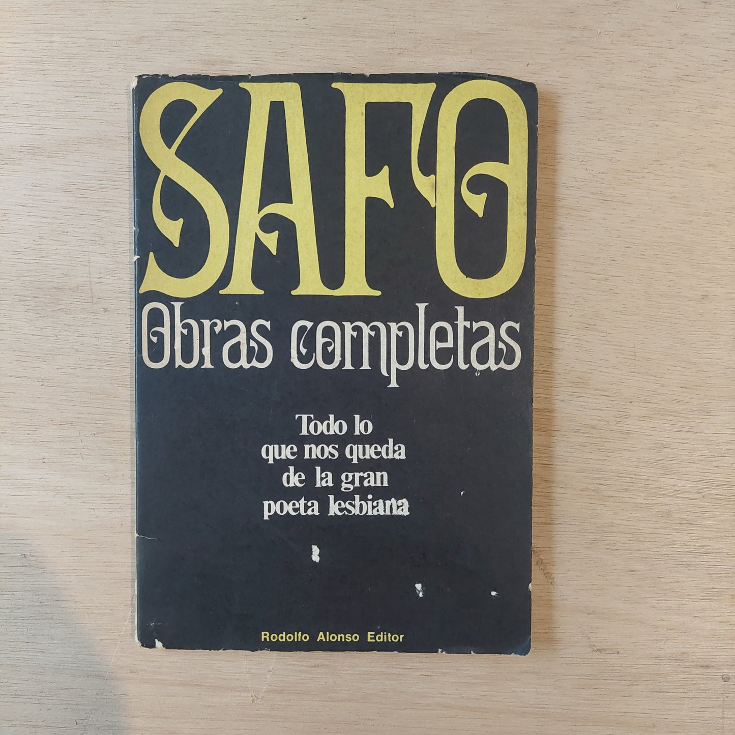 Obras completas Safo