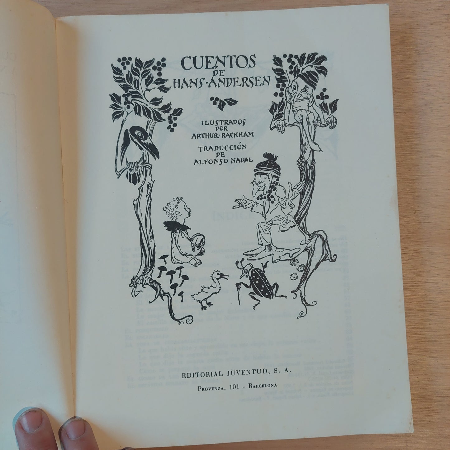 Cuentos de Andersen ilustrados por Arthur Rackham
