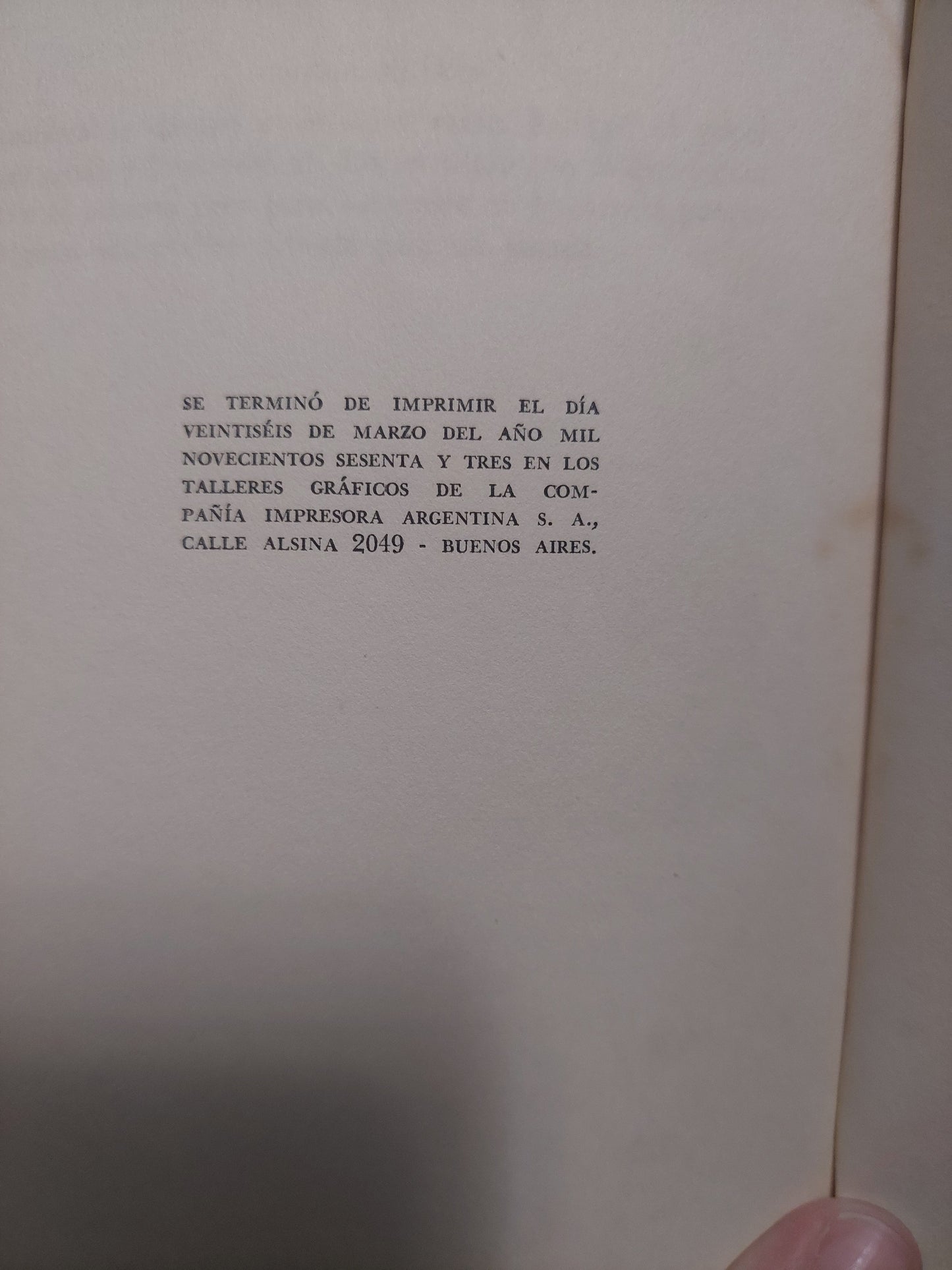 Pantalones azules - Sara Gallardo (primera edición, 1963)