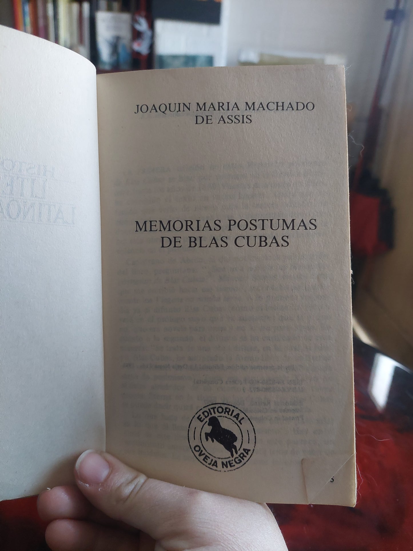 Memorias póstumas de Blas Cubas - Machado de Asís