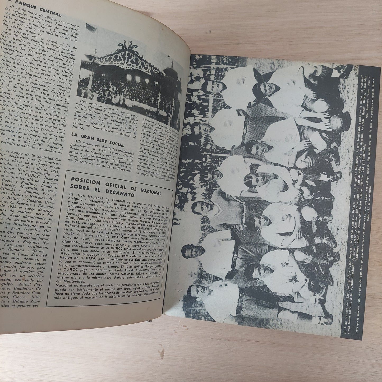 100 años de fútbol. Historia del fútbol uruguayo