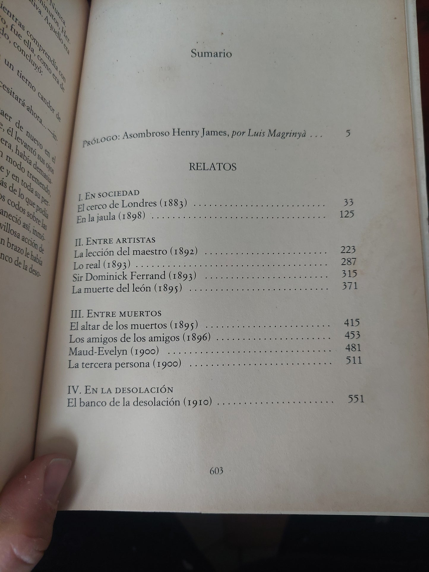 Relatos Henry James