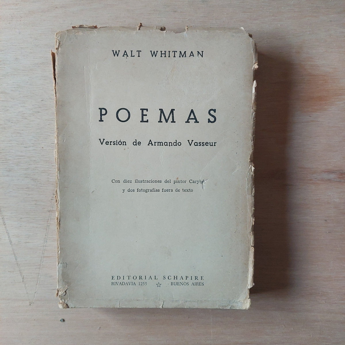 Poemas Walt Whitman. Versión de Armando Vasseur