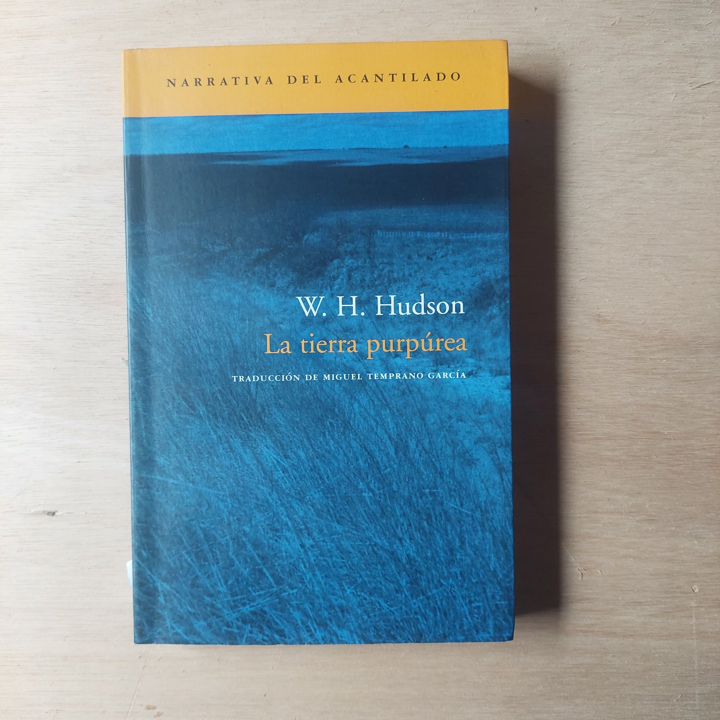 La tierra purpúrea - W. H. Hudson (como nuevo)