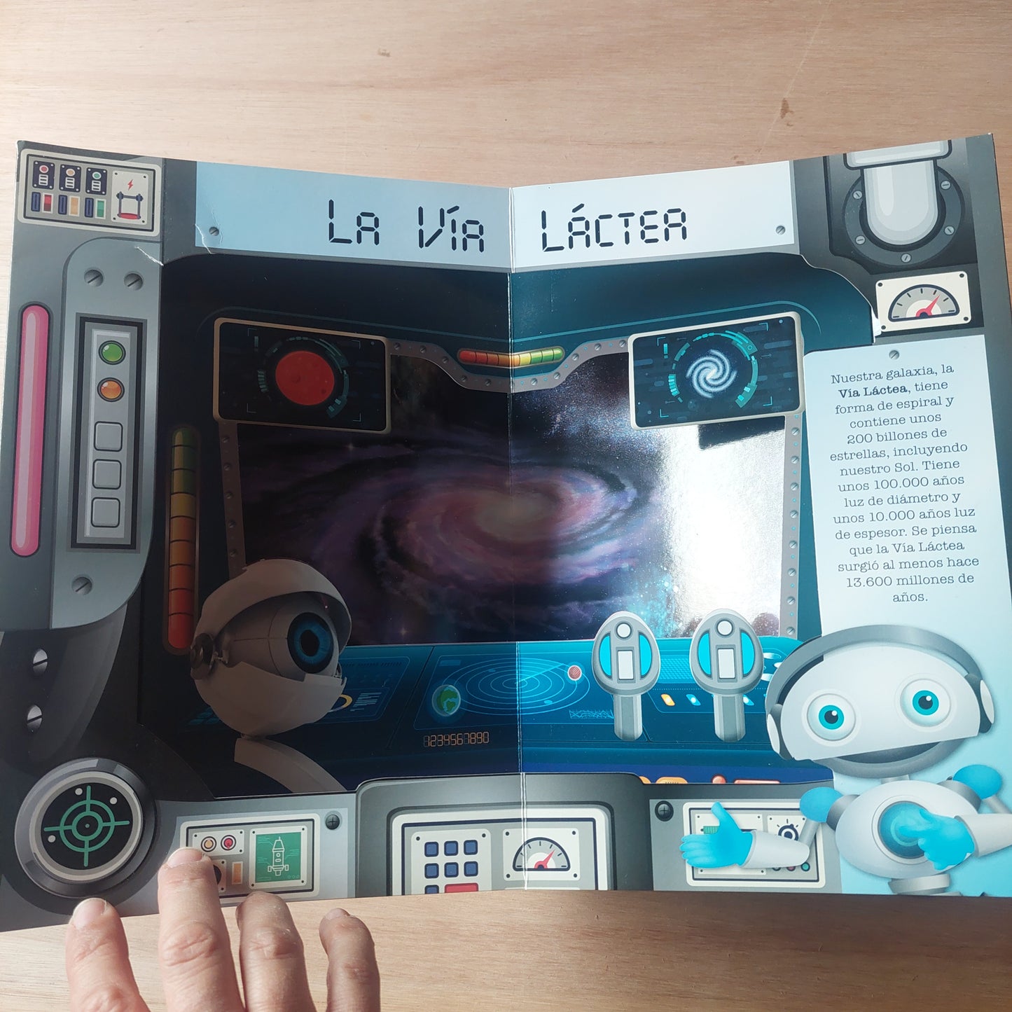 El espacio. Pop-up 3d