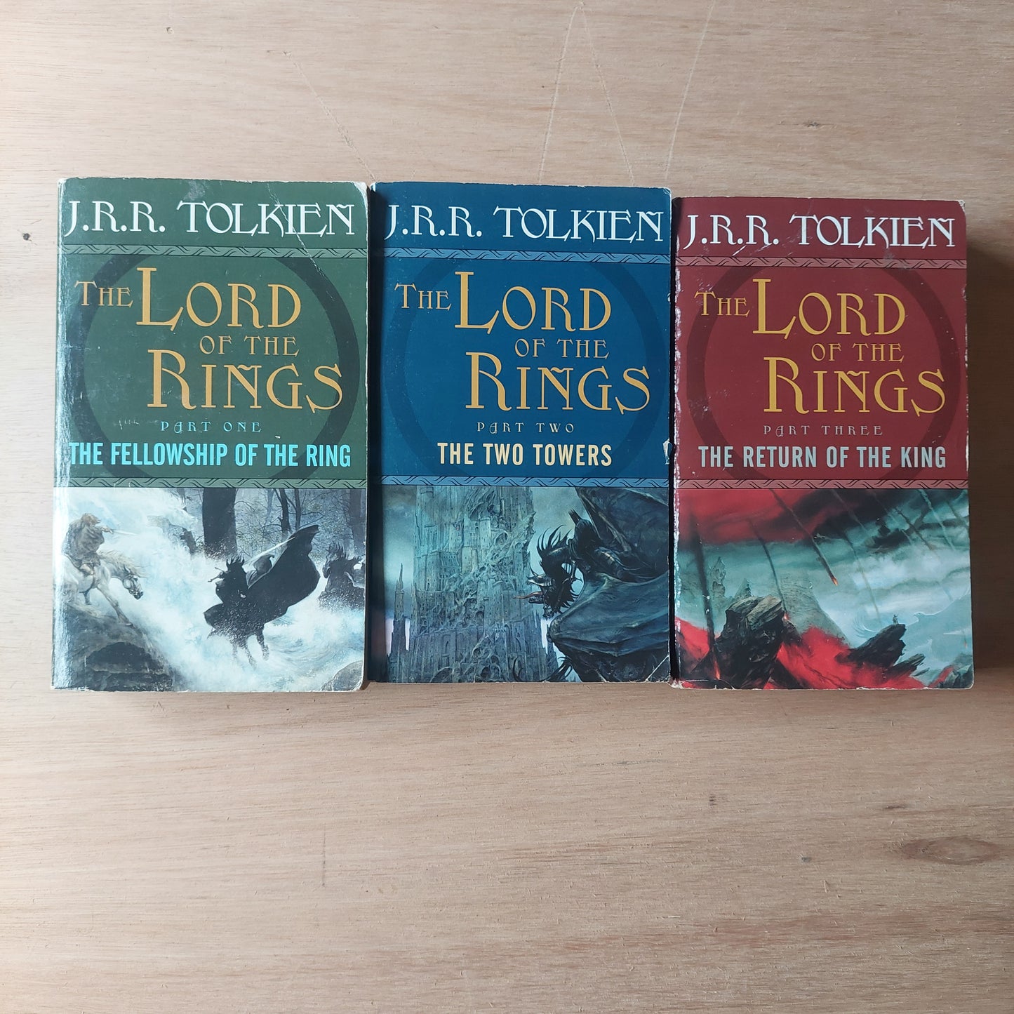 Trilogía Lord of the rings en inglés - J. R. R. Tolkien