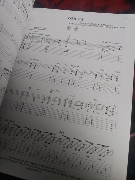 Dream Theater. Awake (libro de tablaturas)