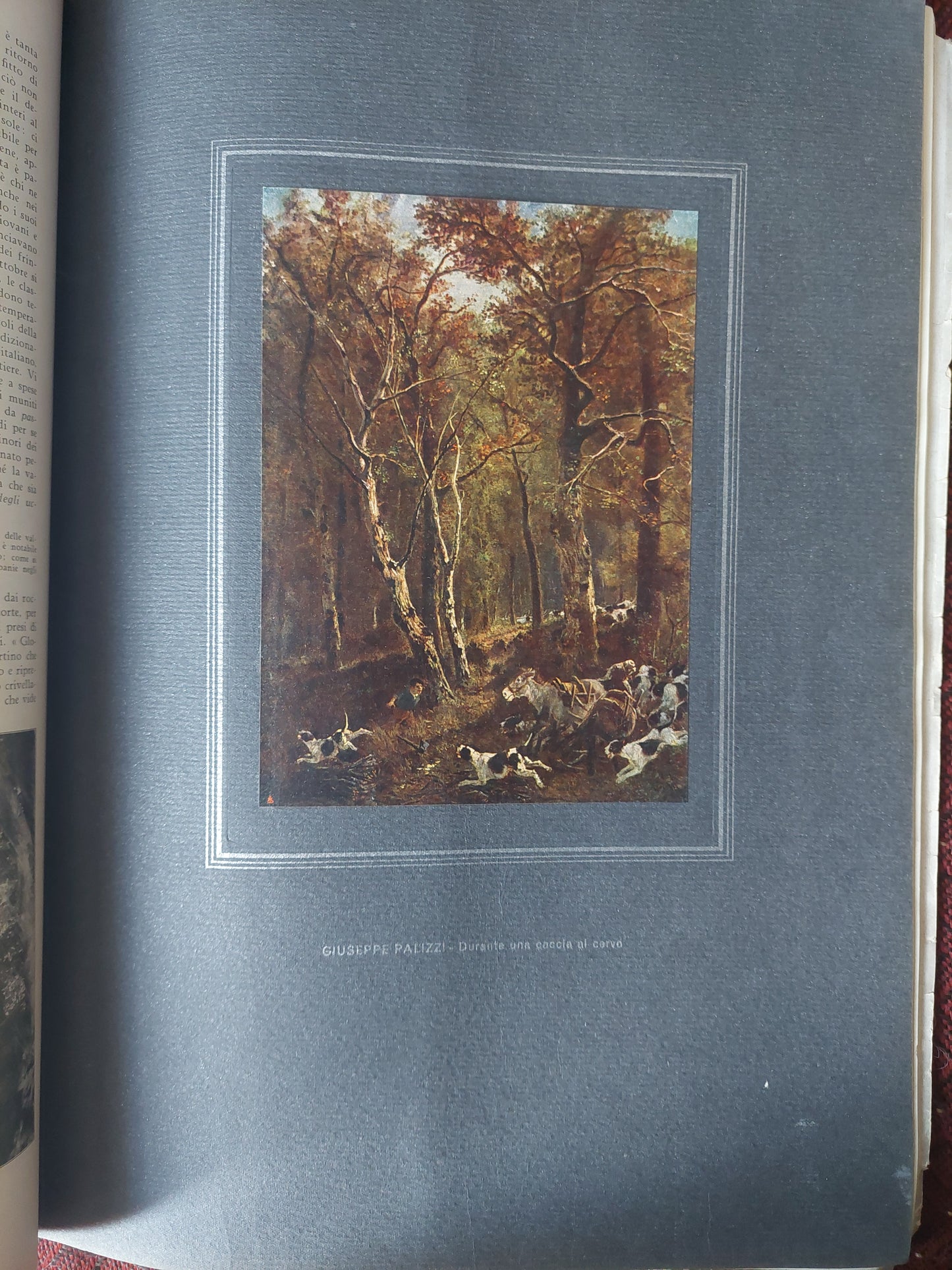 La caccia. L'illustrazione italiana. 1933